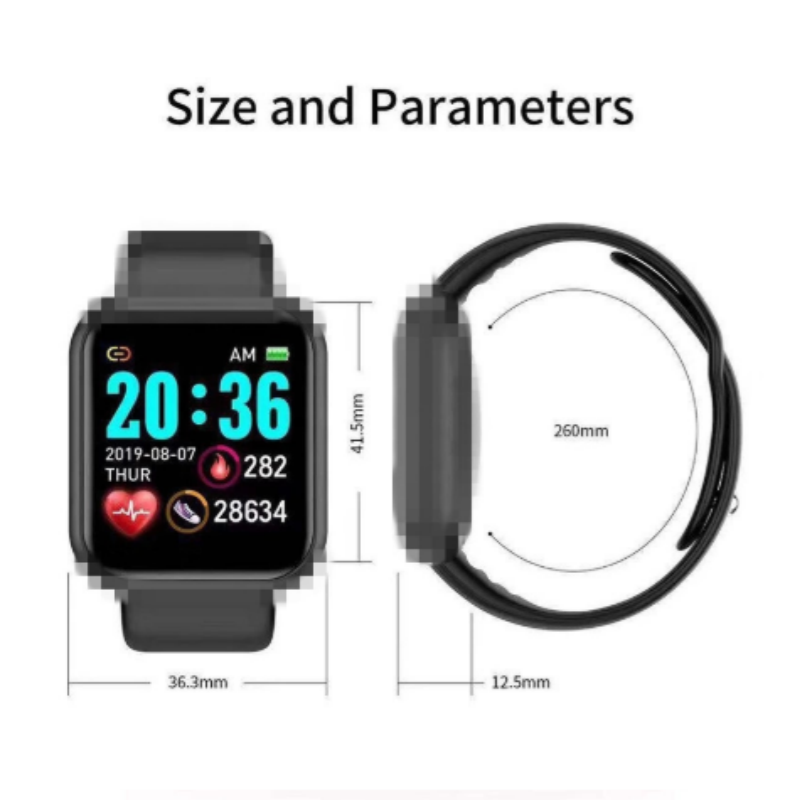 Health & Fitness Tracker Smartwatch