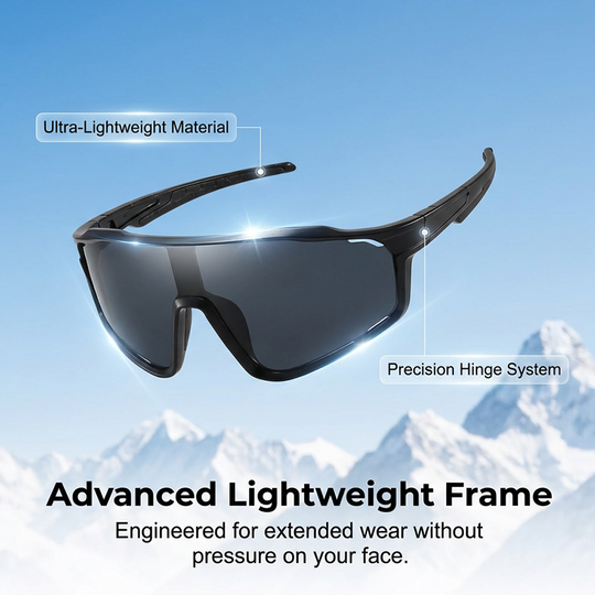🏃‍♂️🚴‍♀️ Light-Sensitive Sports Glasses for Men & Women