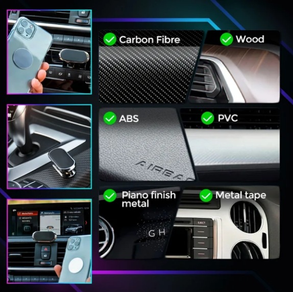 ⏳Limited-time 50% off⏰Ultra-strong magnetic flexible car phone holder🚗📱