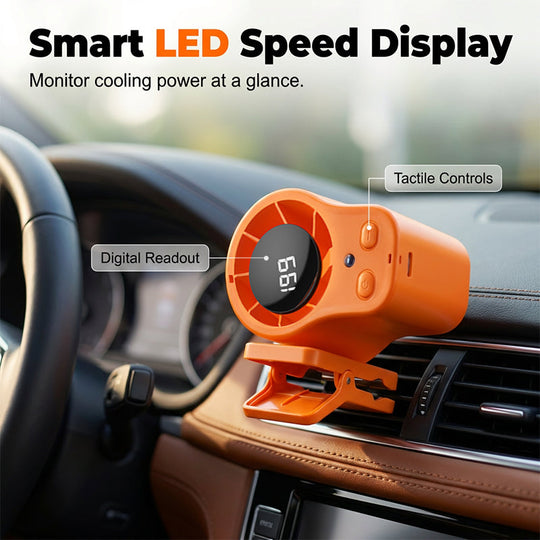 🔥HOT SALE 30% OFF🔥Hands-Free Personal Cooling Fan with LED Display