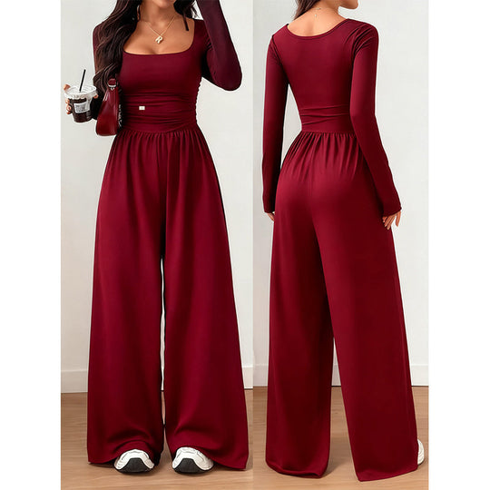 ✨ Flattering Everyday Style | Women's Button-Front Pleated Midi Dress