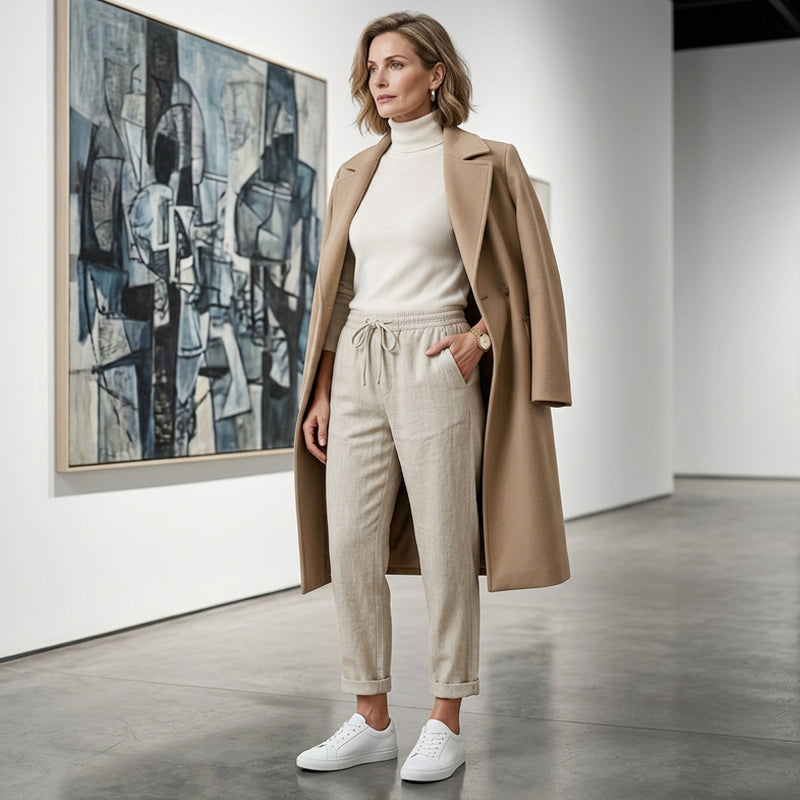 👖 20% OFF NOW ! ⚡ Casual Cotton and Linen Pants for Women – Skin-friendly Breathable, Loose Fit & All-match Daily Wear Design ☁️