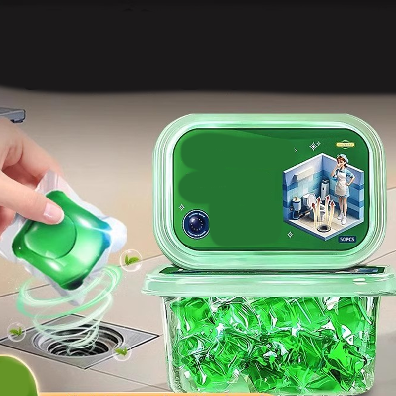 🥳2026 HOT SALE🥳💞50K+ SOLD!🏠💧 50% OFF! Drain Deodorizer Pods – Bio‑enzyme formula neutralizes smells at the source. Instant fresh scent, no harsh chemicals. Say goodbye to embarrassing odours. 🚰✅