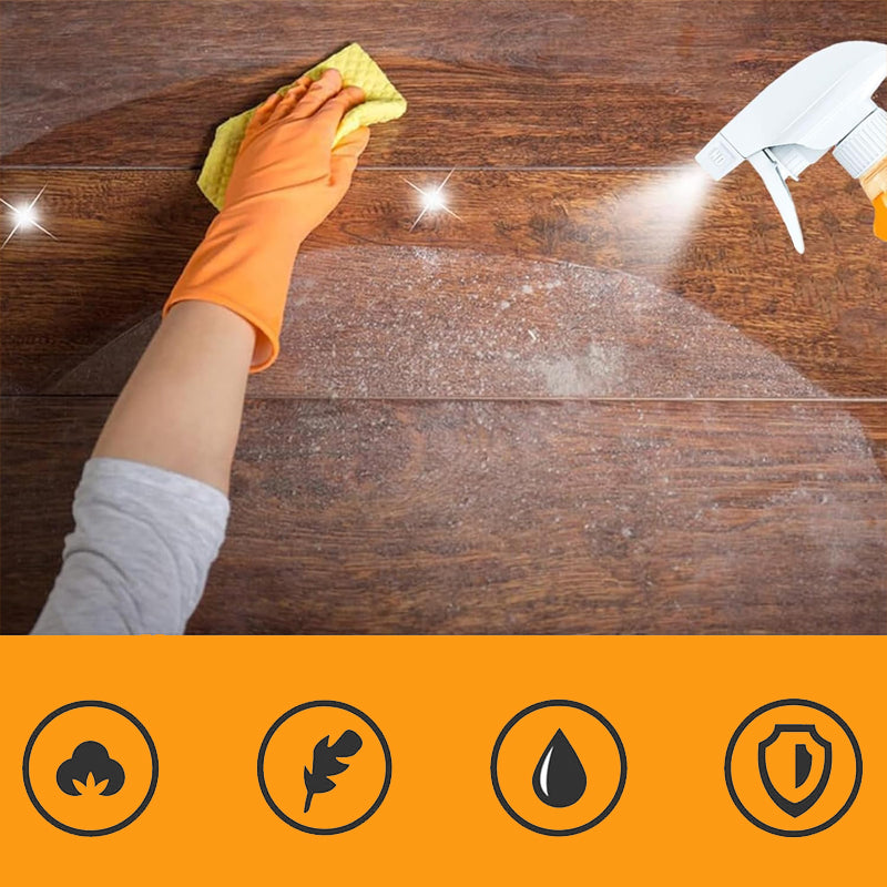 ScratchErase Beeswax Wood Floor Spray – Cleans, Restores Shine & Removes Scratches