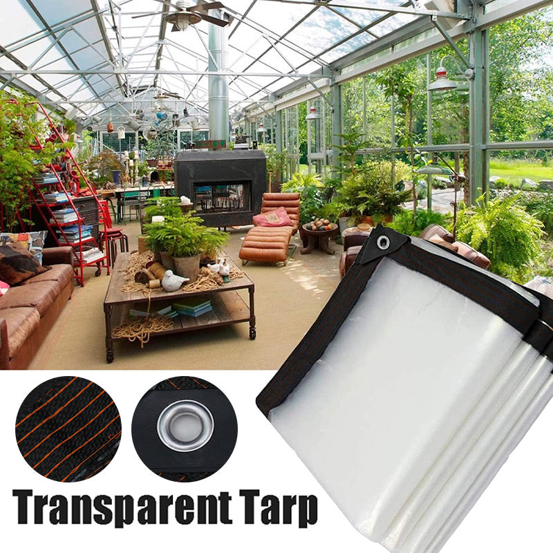 🧑‍🌾New arrival 50% OFF!🪴Heavy-Duty Transparent Waterproof Insulated Tarp