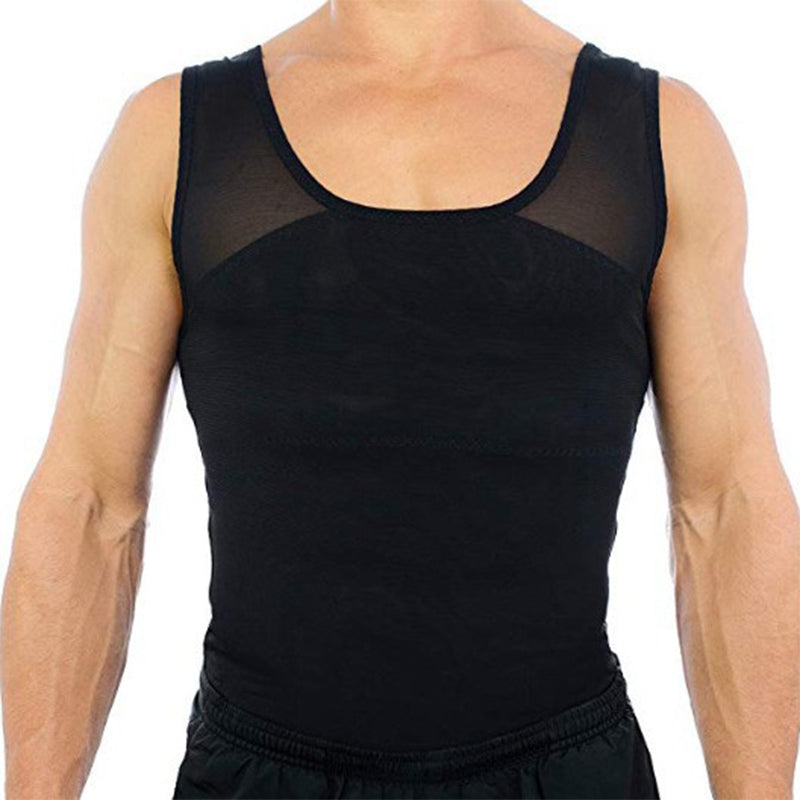 💪 Men's High-Elasticity Fitness & Shaping Tank Top – Instant Core Smoothing, All-Day Comfort! ✅💥