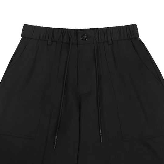 Men's Plus Size Casual Drawstring Capri Pants