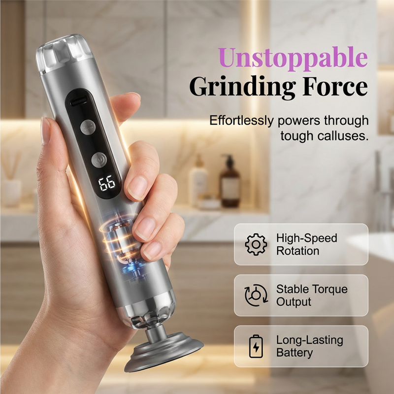 🔥Multi-Function Electric Foot Grinder with 5 Speeds
