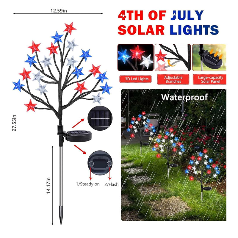 Solar Powered Outdoor Garden Stake Light