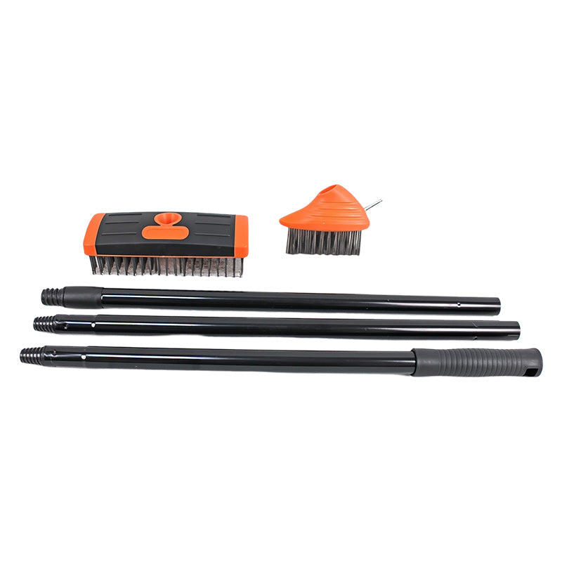 3-in-1 Weeding Wire Brush Tools Set – Durable Steel Brushes, Ergonomic Handle & Perfect for Patios, Driveways & Garden Paths 🏡
