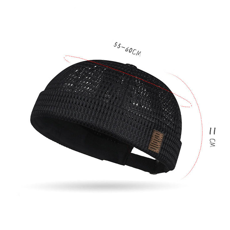🥳SUMMER HOT SALE🥳💞50K+ SOLD!💥30% OFF! 🔥Lightweight Breathable Mesh Brimless Cap – Sweat-Wicking, UV Protection & Perfect for Running, Tennis & Outdoor Sports 🏃‍♂️