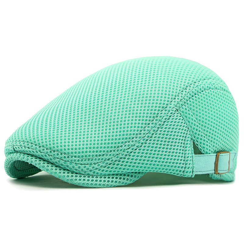 🧢 LIMITED TIME 30% OFF! 🍂 Breathable Flat Cap with Adjustable Strap – Mesh Fabric, Classic Ivy Style 🍁