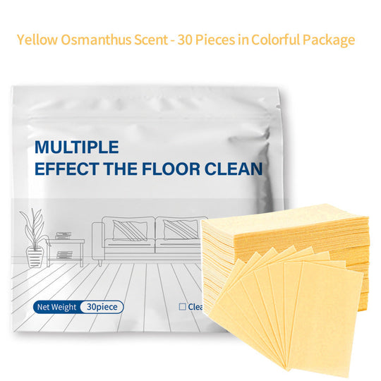 🌿30-Pieces Multi-Effect Floor Cleaning Sheets – Powerful Stain Removal & Fresh Scent