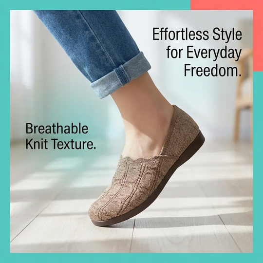⏳Time-Limited 30% OFF⏰Women's Breathable Woven Slip-On Flats🌻