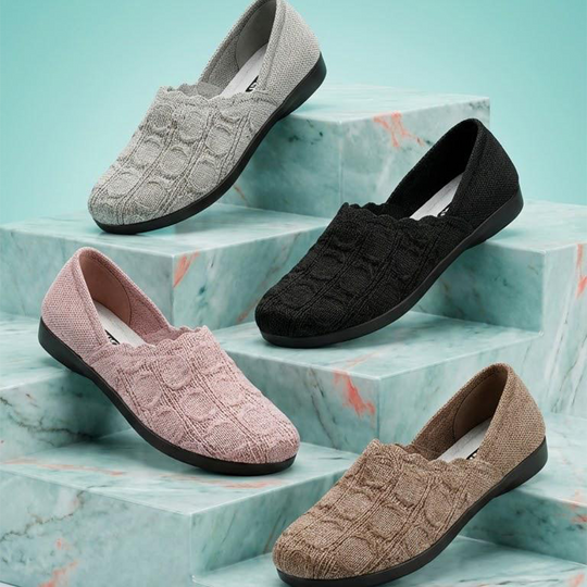 ⏳Time-Limited 30% OFF⏰Women's Breathable Woven Slip-On Flats🌻