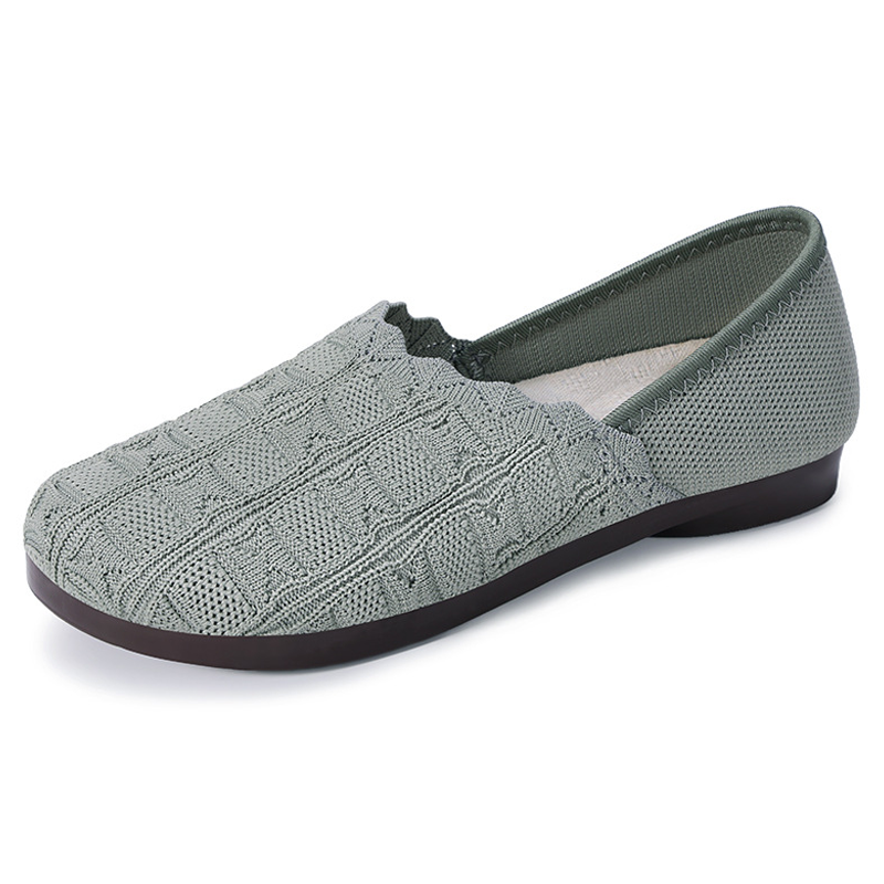 ⏳Time-Limited 30% OFF⏰Women's Breathable Woven Slip-On Flats🌻