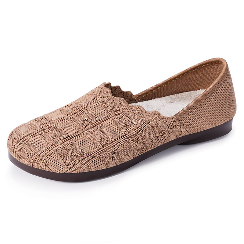 ⏳Time-Limited 30% OFF⏰Women's Breathable Woven Slip-On Flats🌻