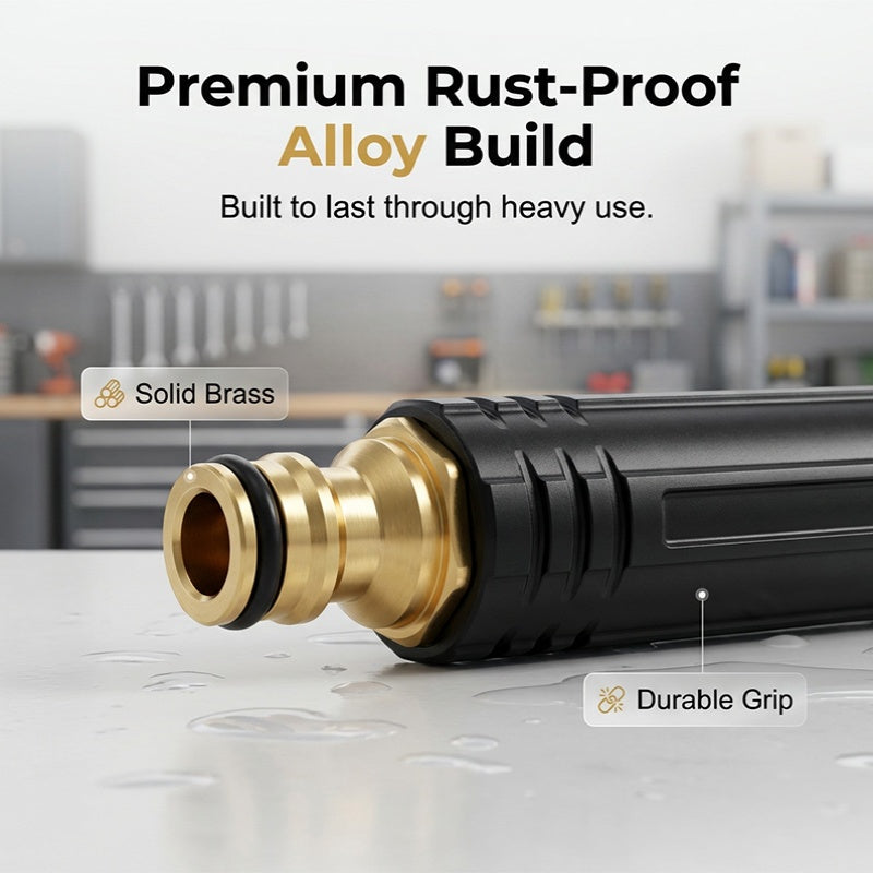 🚀HOT SALE 30% OFF - High-Pressure Direct Spray Water Nozzle - Wash at Home, Save Big! 🔥💦