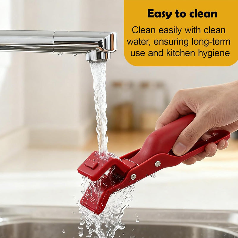 Silicone Anti-Scald Gripper Tongs