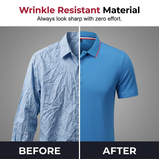 👔Men's Classic Fit Short-Sleeve Collared Shirt✨