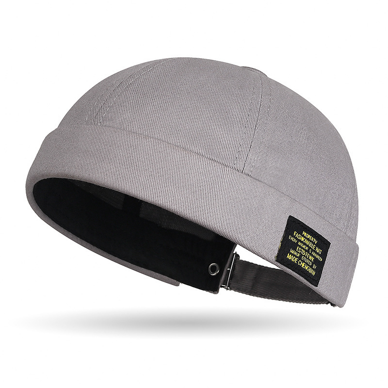 🧢 30% OFF NOW! 🍂 Unisex Vintage Style Brimless Docker Cap – Breathable Cotton, Adjustable Fit & Timeless Look for Daily Wear 💼