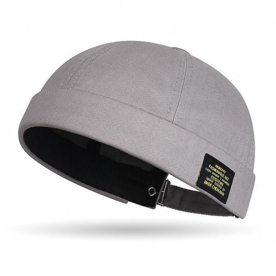🧢 30% OFF NOW! 🍂 Unisex Vintage Style Brimless Docker Cap – Breathable Cotton, Adjustable Fit & Timeless Look for Daily Wear 💼