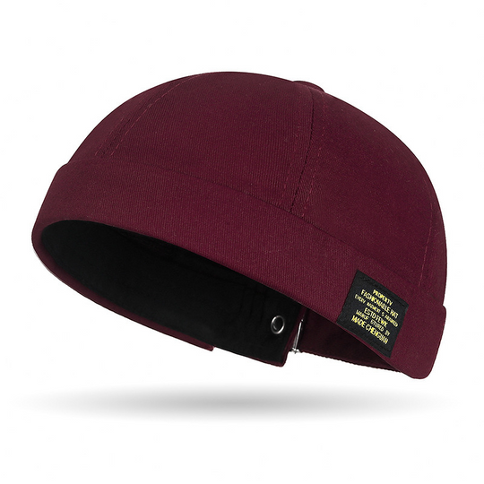 🧢 30% OFF NOW! 🍂 Unisex Vintage Style Brimless Docker Cap – Breathable Cotton, Adjustable Fit & Timeless Look for Daily Wear 💼