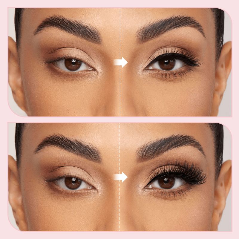 🏆 Last Day Special Price £9.99 ! 🔥 Buy One Get One Free 🎁  💐Waterproof & Reusable Self-Adhesive Eyelashes