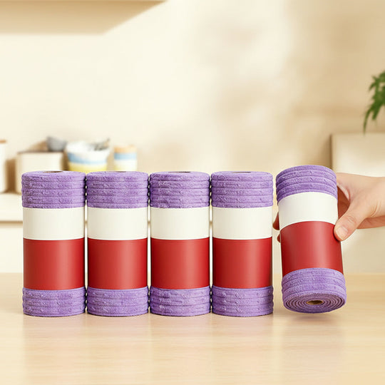 Multipurpose Reusable Tear-Off Cleaning Cloth Roll