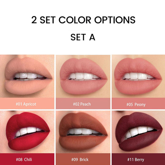 💄 Matte lip crayon – waterproof, 8hr wear, built-in sharpener 💋✨