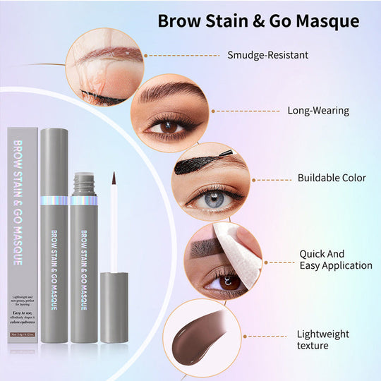 Brow Stain & Go Masque