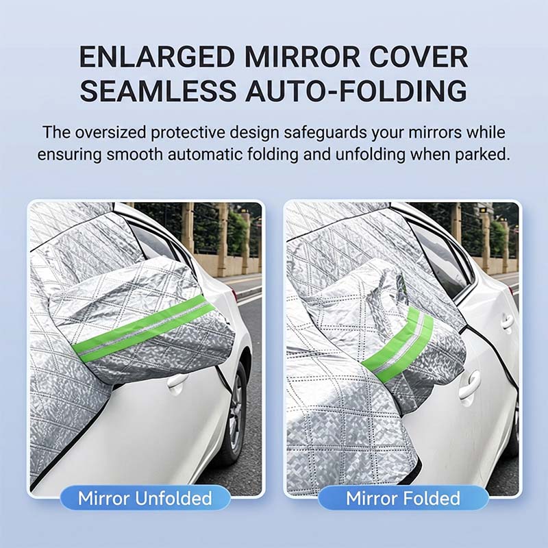 🎁2026 New Arrivals 50% OFF💥Car Windshield Snow Cover – All‑season, multi‑layer. Covers hood, glass & side windows. Strong straps, no slipping! 🚙💨