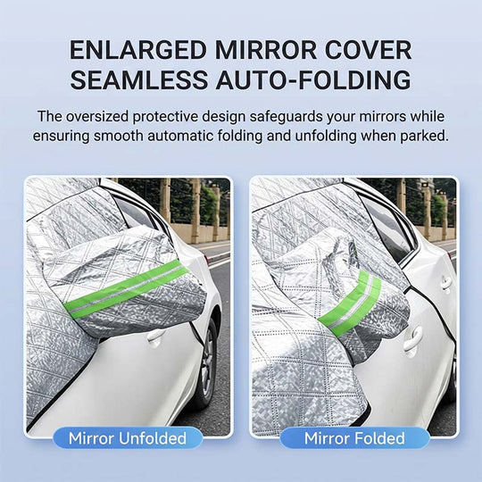 🎁2026 New Arrivals 50% OFF💥Car Windshield Snow Cover – All‑season, multi‑layer. Covers hood, glass & side windows. Strong straps, no slipping! 🚙💨
