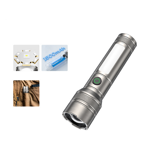 🔥While Supplies Last 30% OFF!🎉 Long-Range Zoomable Flashlight
