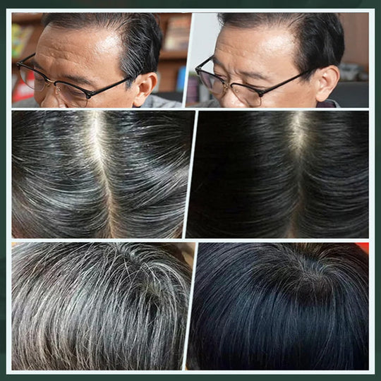 Plant-Based Comb Hair Dye