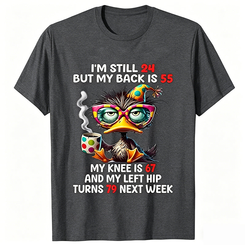 Men's Funny Duck Graphic T-Shirt