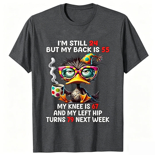 Men's Funny Duck Graphic T-Shirt