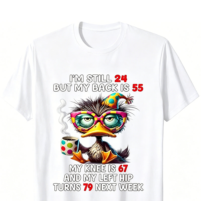 Men's Funny Duck Graphic T-Shirt