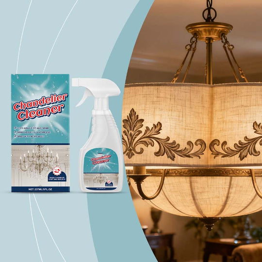 🥳2026 HOT SALE🥳💞50K+ SOLD!✨💦 30% OFF! Chandelier Cleaning Spray – Removes dust & stains from crystal/metal. No scrubbing, no residue. Protect your chandelier’s shine. A delicate job made easy! 💎🛡️