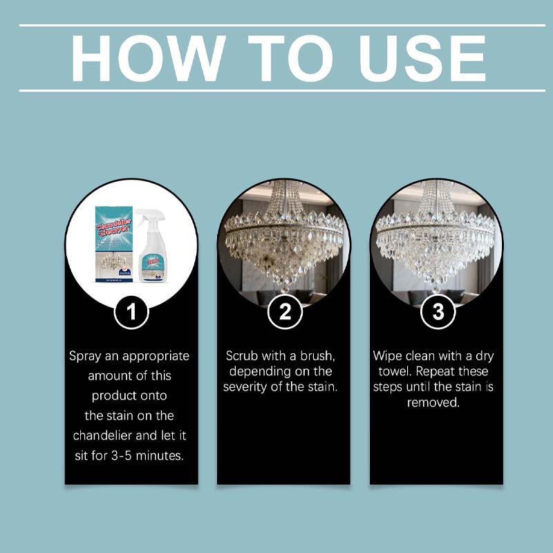 🥳2026 HOT SALE🥳💞50K+ SOLD!✨💦 30% OFF! Chandelier Cleaning Spray – Removes dust & stains from crystal/metal. No scrubbing, no residue. Protect your chandelier’s shine. A delicate job made easy! 💎🛡️