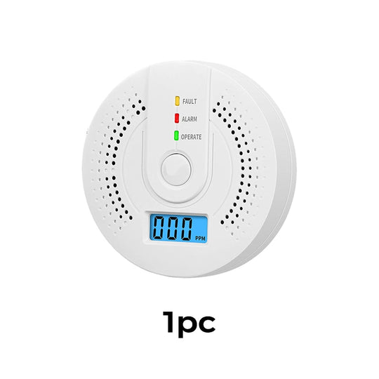 High-Sensitivity CO Alarm with LCD Screen