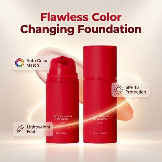 Smart Color-Changing Foundation with SPF 15