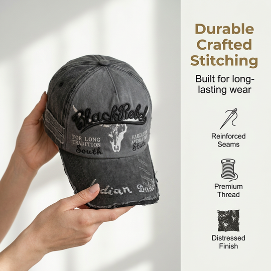 🧢 LIMITED-TIME 50% OFF! ✨ Unisex Baseball Cap – Retro Denim, Adjustable, Vintage, Curved Brim 🌞