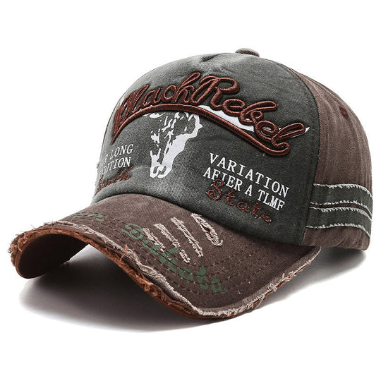 🧢 LIMITED-TIME 50% OFF! ✨ Unisex Baseball Cap – Retro Denim, Adjustable, Vintage, Curved Brim 🌞