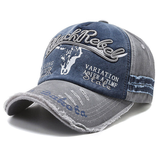 🧢 LIMITED-TIME 50% OFF! ✨ Unisex Baseball Cap – Retro Denim, Adjustable, Vintage, Curved Brim 🌞