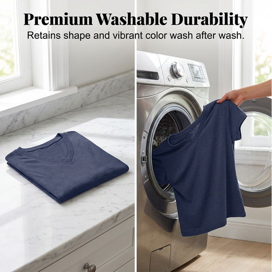 Women's Casual V-Neck Short Sleeve T-Shirt