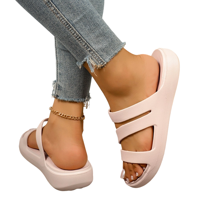 💥Factory Direct Sales 20% OFF!!🩴Women’s Cushioned Thick Sole Slides