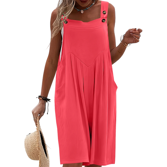 🌸 LIMITED TIME 20% OFF! ✨Sleeveless Wide-Leg Jumpsuit For Summer Breezes✨💃