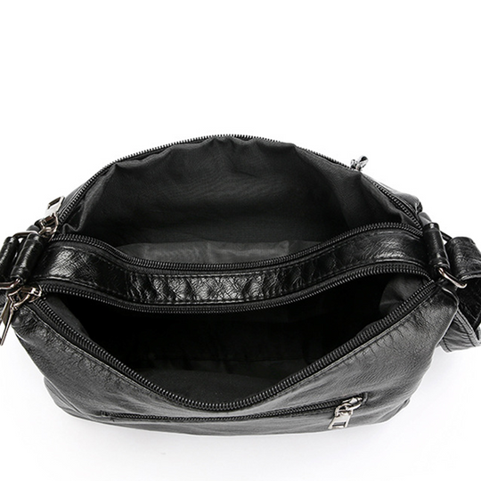 💐50% OFF! 🔥🎁Women's Soft PU Crossbody Bag – Multiple Pockets for Perfect Organization 👜🔑【Limited Offer】