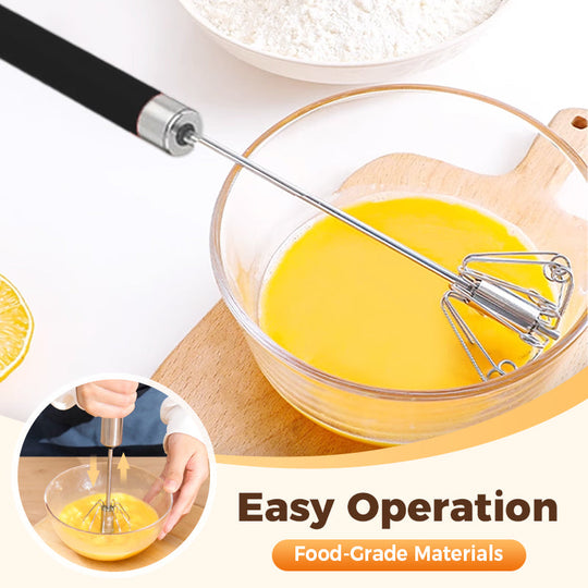 Hand-Push Rotary Whisk